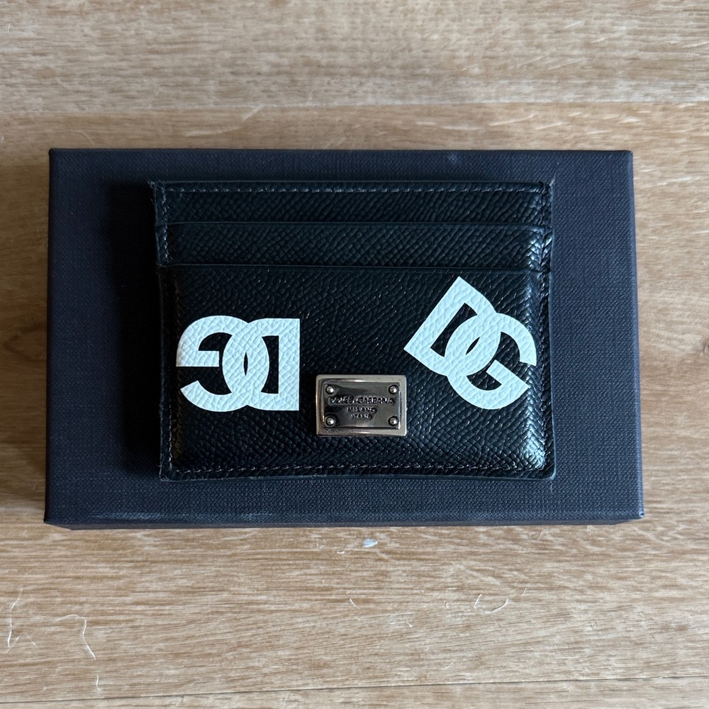 Dolce & Gabbana Black and White Card Holder